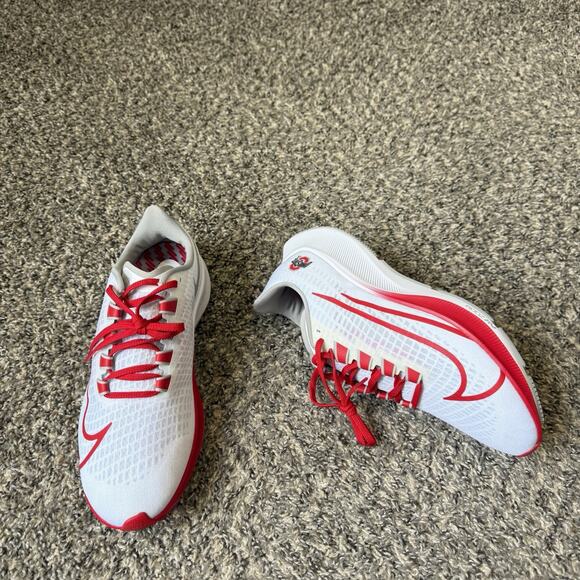 Nike Zoom Pegasus 37 Ohio State Running Shoe Sneakers CZ5385-100